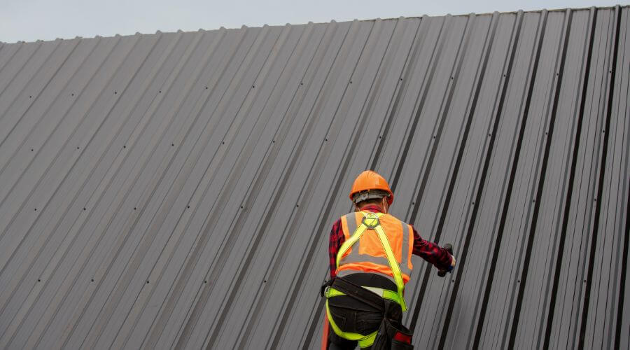 Professional metal roof installation services in Wellington, NV