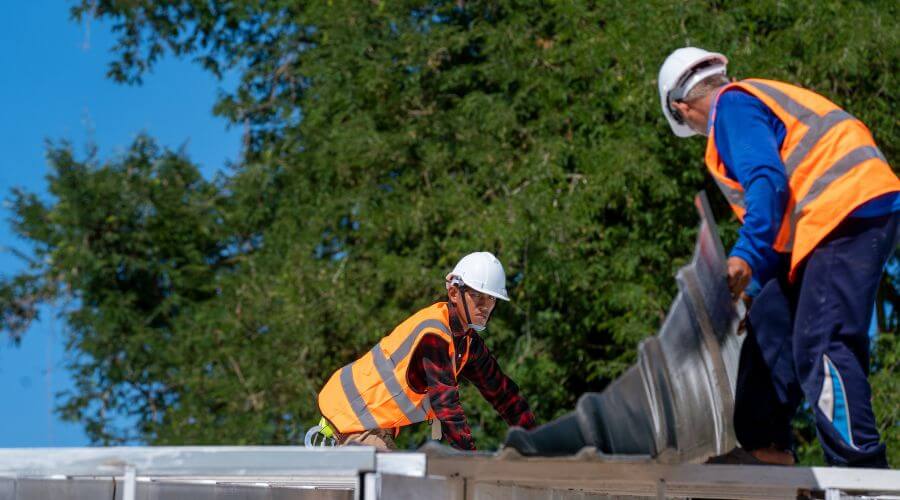 Professional metal roof installation in Wellington, NV